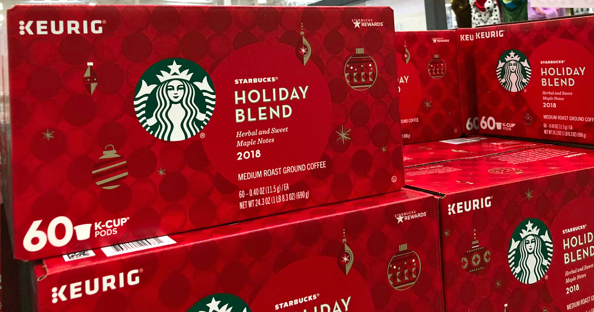 costco holiday booklet black friday 2018 deals – Starbucks Holiday K-Cups at Costco