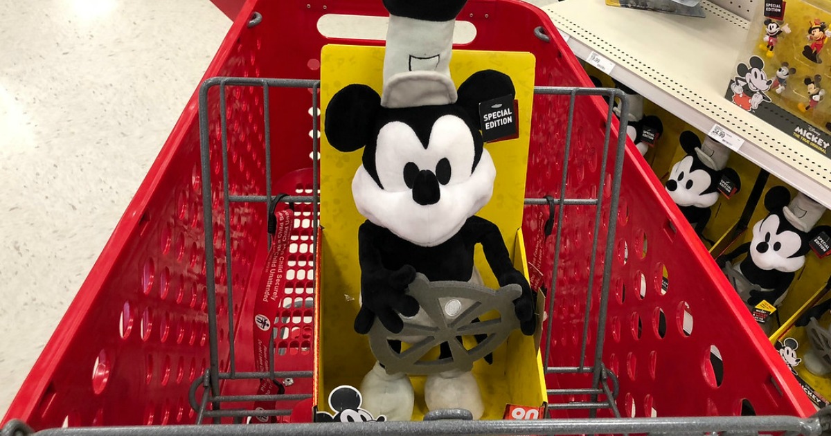 DISNEY Mickey Mouse STEAMBOAT WILLIE Dancing Figure '18 Target Exclusive 