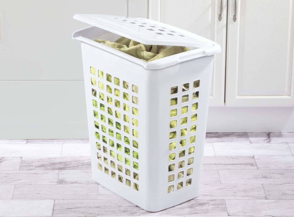 Sterilite LiftTop Laundry Hamper 4-Pack Only $17.88 Shipped - Just $4. ...