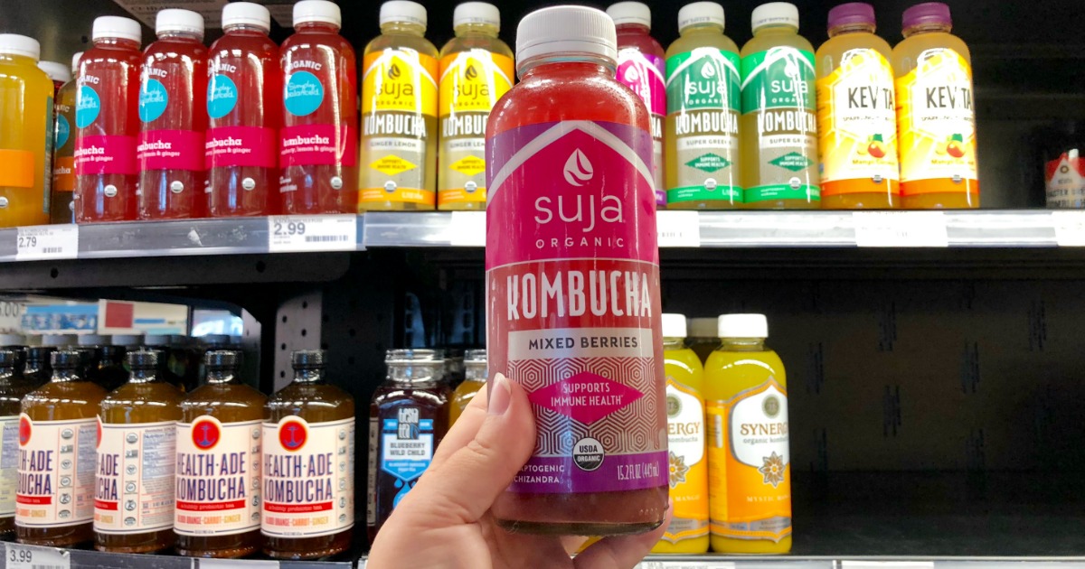 Suja Kombucha Just 1 After Cash Back at Target