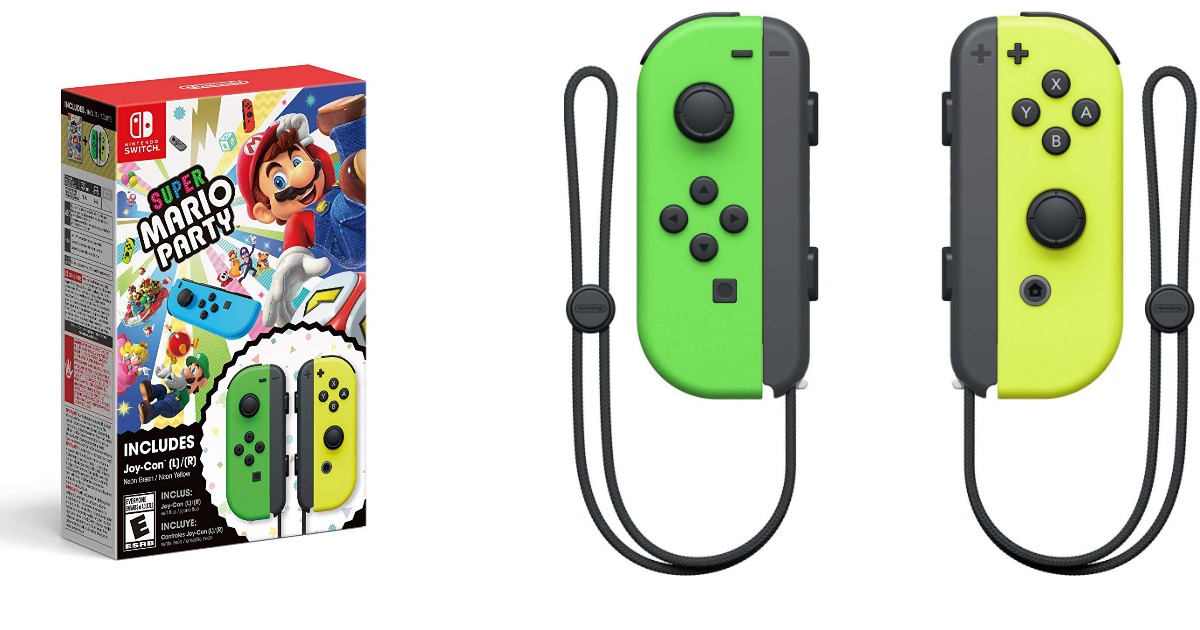 switch controller mario party