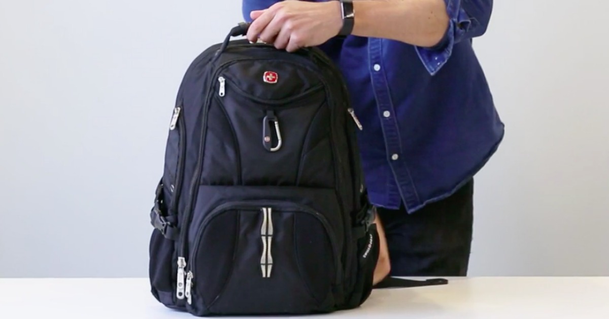 SwissGear Scan Smart TSA Laptop Backpack Only 34.99 Shipped (Regularly