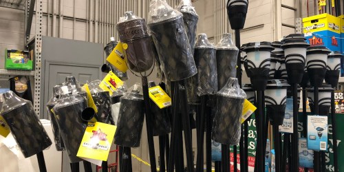 TIKI 65″ Steel Citronella Garden Torch Possibly Only $1.99 at Lowe’s (Regularly $10)