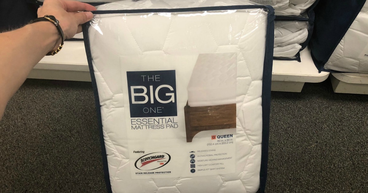 kohls the big one mattress topper