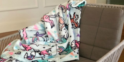 Kohl’s Black Friday Deals Live Now = The Big One Plush Throw Only $7 (Regularly $40) & More