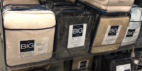 Kohl’s The Big One Supersoft Plush Blankets Only $15 (Regularly up to $90) –  Valid on ALL Sizes