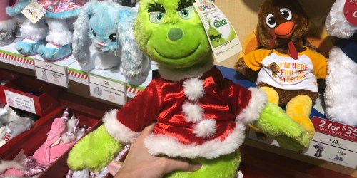 Build-A-Bear Furry Friends Buy One, Get One for ONLY $6 (The Grinch, Unicorn & More)