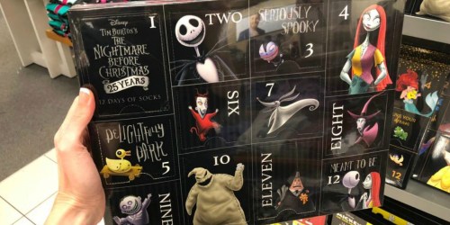 The Nightmare Before Christmas 12 Days of Socks Advent Calendar as Low as $13.99 Shipped at Kohl’s