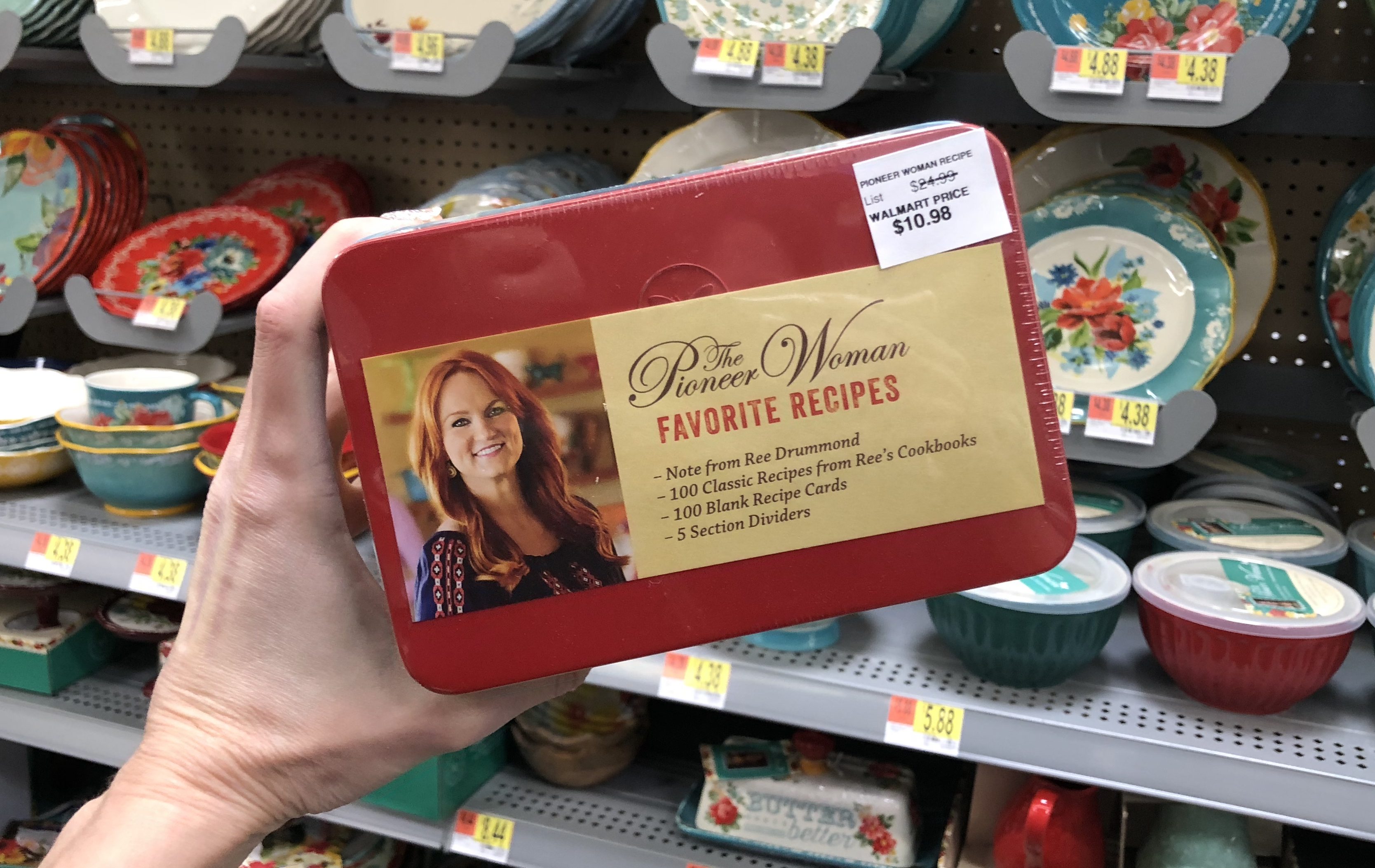 New The Pioneer Woman Favorite Recipes Recipe Box Tin Ree Drummond New Sealed 