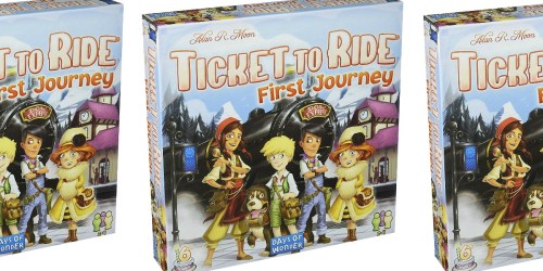 Amazon: Ticket to Ride Europe First Journey Game Only $21.49 Shipped (Designed for Younger Kids)