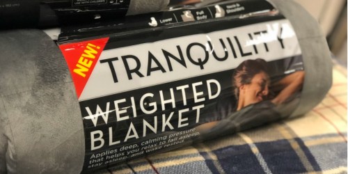 Tranquility Weighted Blanket Just $69.99 Shipped at Target.com (Or LESS w/ Black Friday Coupon)