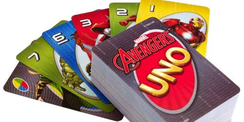 UNO Marvel Avengers Card Game Just $3.99