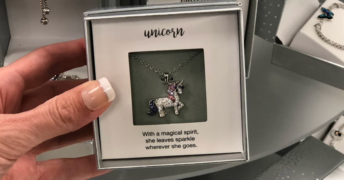 unicorn necklace kohls