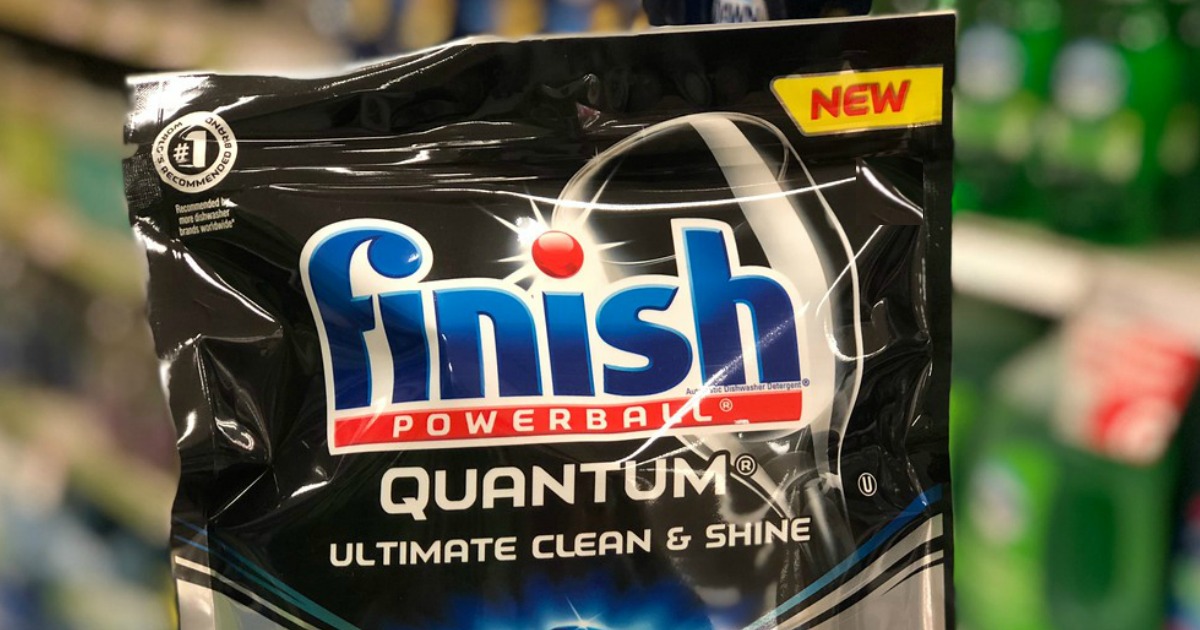 Finish Quantum Dishwasher Detergent Tabs 82Count Just 12.25 Shipped