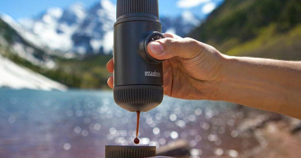 Coffee Lover Gift Idea - Wacaco Nanopresso travel espresso maker 