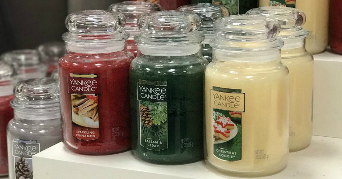 Large Yankee Candles Only 10 Each (Regularly 30) In Stores & Online