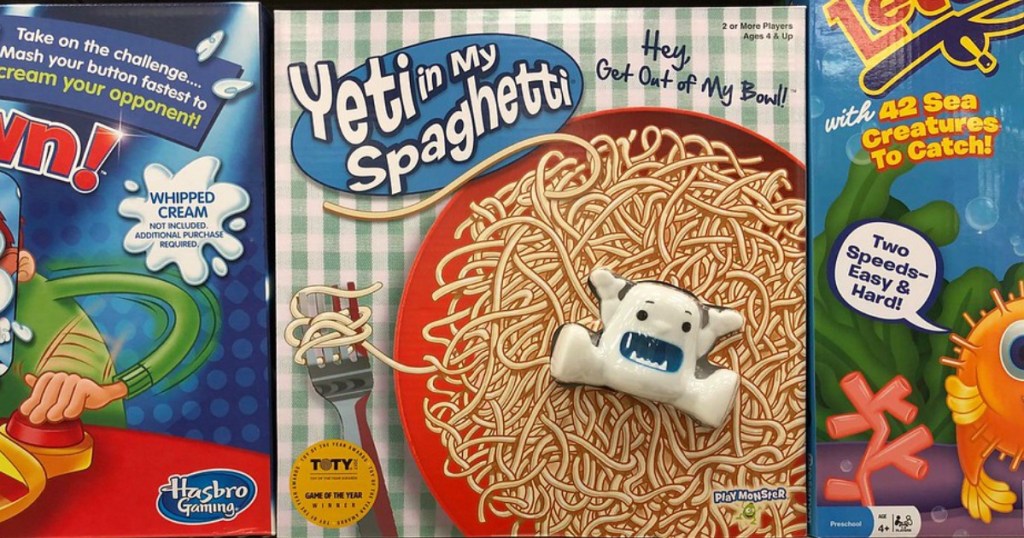Yeti in my Spaghetti Game Review and Play by Patch Products 