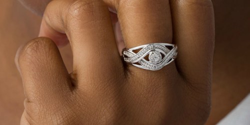 Zales Sterling Silver Jewelry w/ Diamond Accents Only $29.99 (Regularly $120)