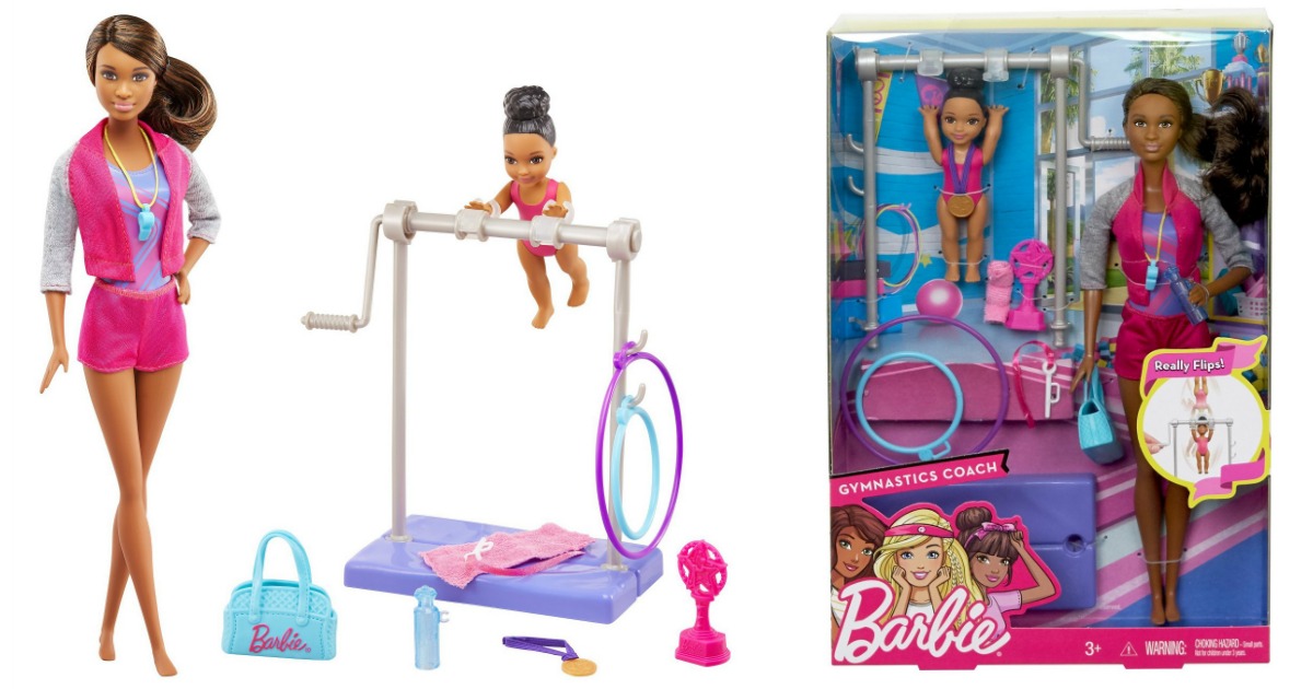 gymnastics barbie target