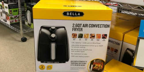 Lowe’s: Bella 2.6-Quart Air Fryer Only $29 (Regularly $50)