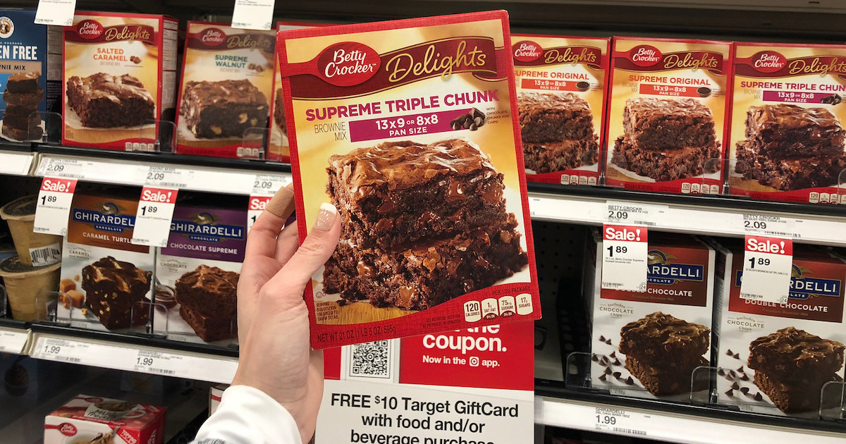 Up to 45 Off Betty Crocker Mixes at Target (Today Only)