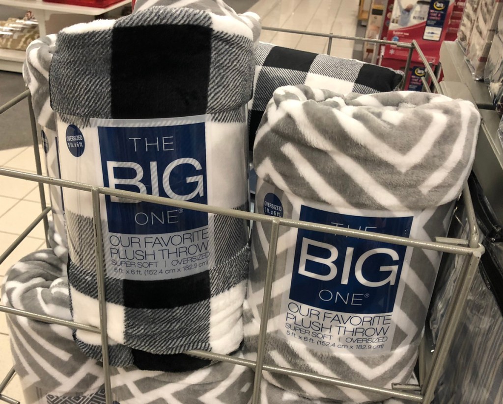 kohl's the big one fleece throw