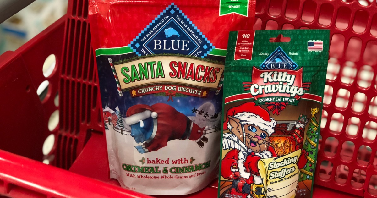 Blue Buffalo Santa Dog Snacks Only $1 