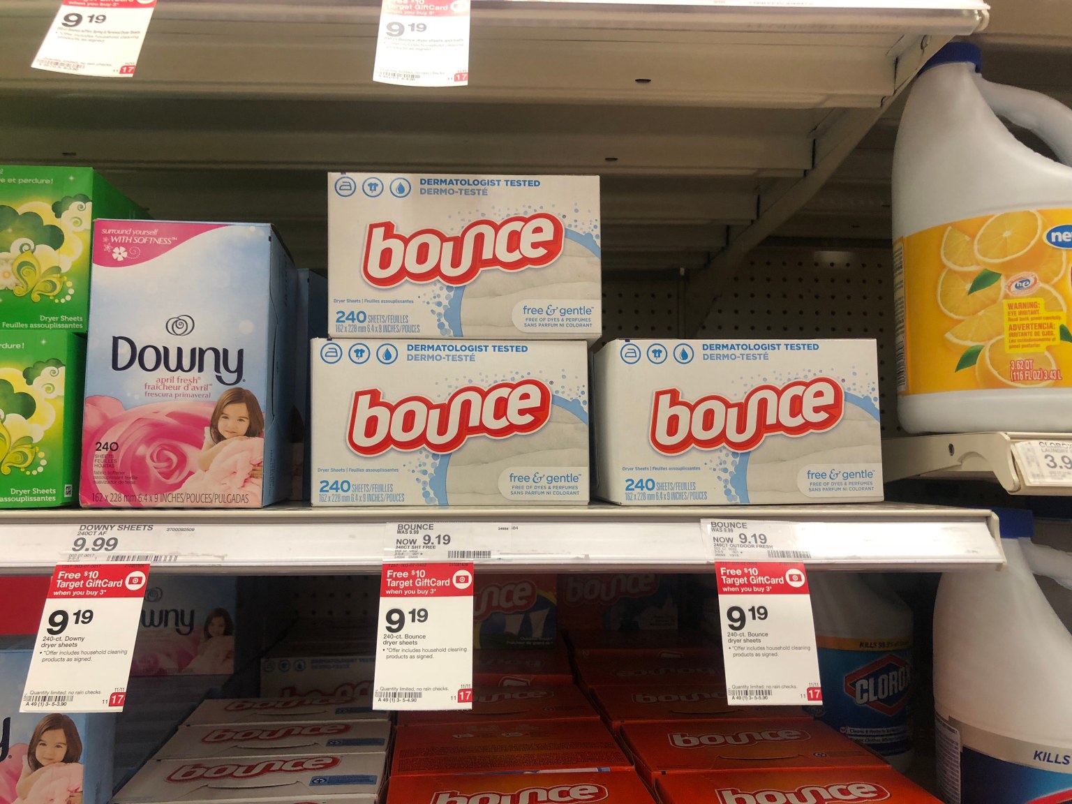 70% Off Tide Pods, Gain Flings and Bounce Dryer Sheets After Target ...