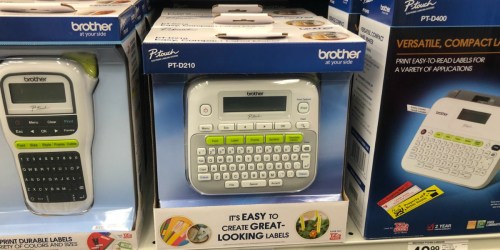 Brother P-touch Label Maker Just $9.99 Shipped at Amazon (Regularly $35) | Organize Your Home