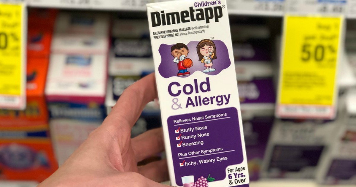 TWO Free Dimetapp Children's Products After Cash Back & Walgreens
