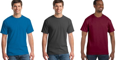 Amazon: Gildan Men’s Cotton T-Shirt 12-Pack as Low as $8 Shipped (Just 66¢ Each)