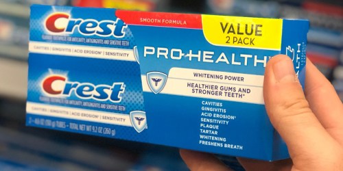 High Value $2/1 Crest Toothpaste Insert Coupon