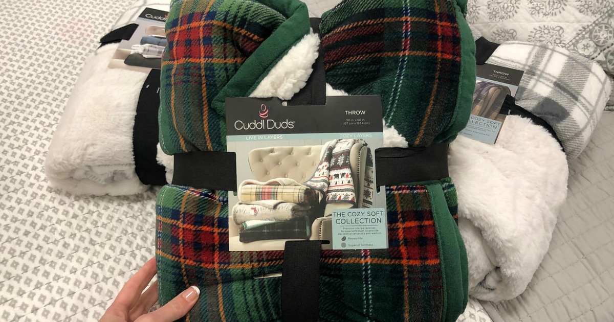 Kohl's Cuddl Duds Throws as Low as 12.59 Each Shipped (Regularly 50