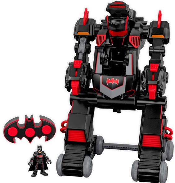 imaginext dc transforming remote control batmobile