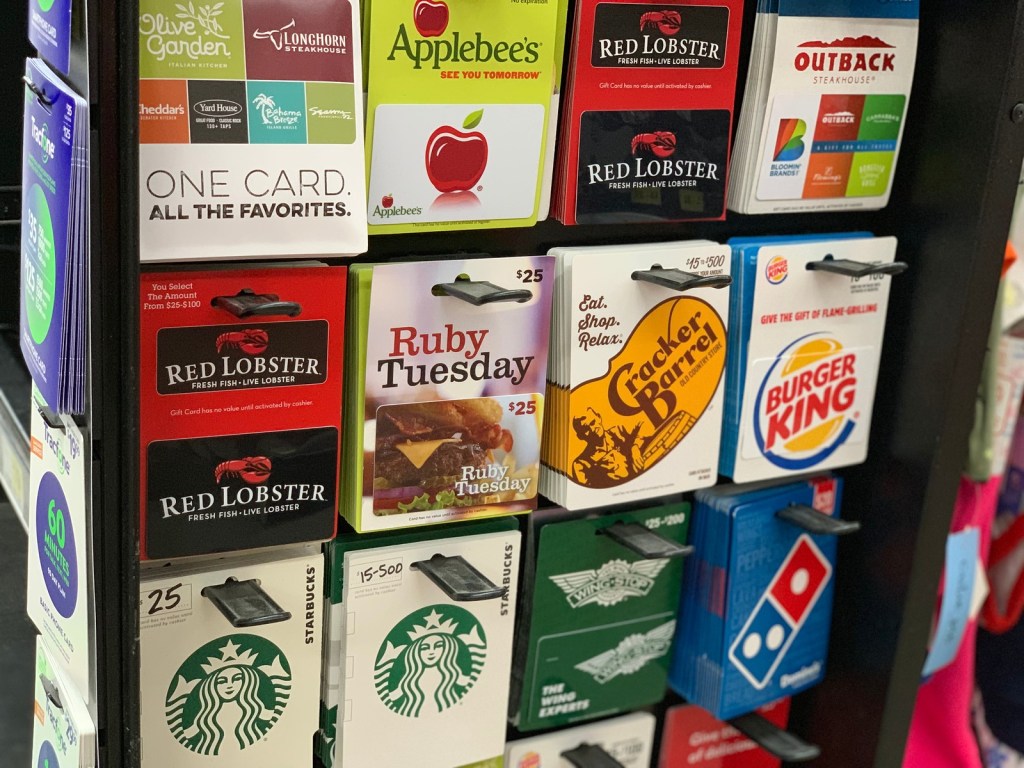 Gift cards for all stores