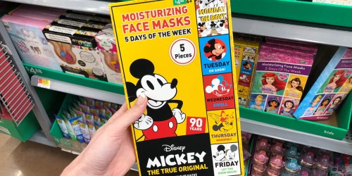 Disney Mickey 5-Piece Face Mask Set Only $4.88 at Walmart & More