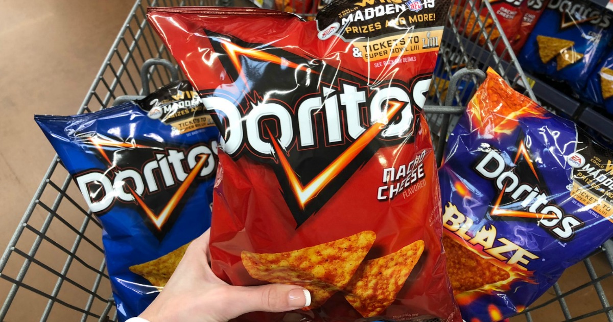 Doritos Chips Only $1.98 Per Bag After Cash Back at Walmart & Target ...