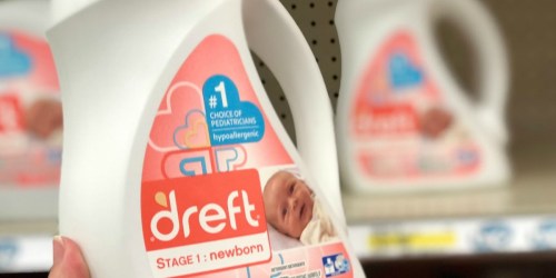 Dreft Newborn Laundry Detergent 2-Pack Only $13.44 Shipped on Amazon | Just $6.72 Per Bottle