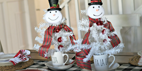 Holiday Decorating Made Easy: 3 DIY Dollar Tree Centerpieces (+ FREE Shipping Today Only!)