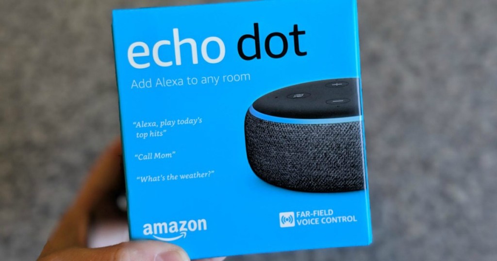 echo dot box