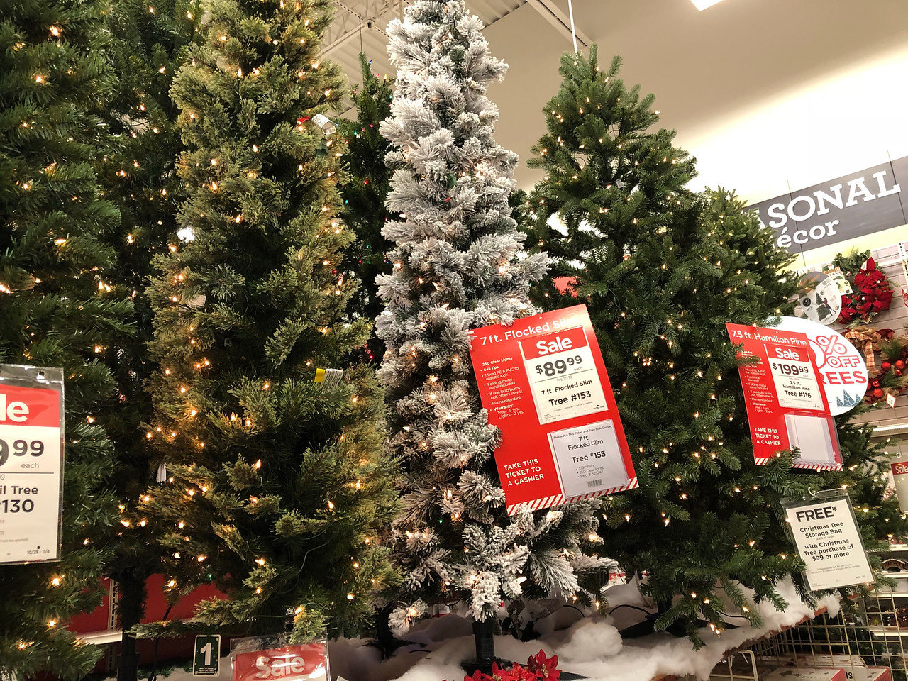 Michaels Christmas Trees Starting at 