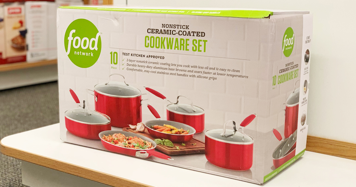 Food Network Cookware 10-Piece Set from $34.99 Shipped on Kohls.com  (Regularly $130)
