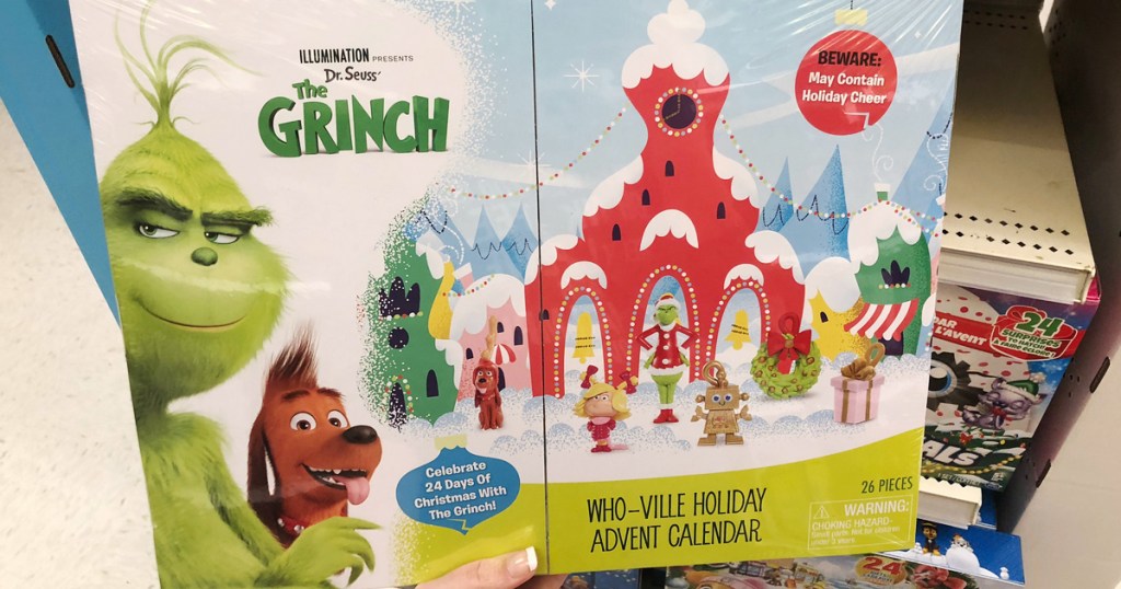 Dr Seuss #39 The Grinch Advent Calendar Available in Select Target Stores