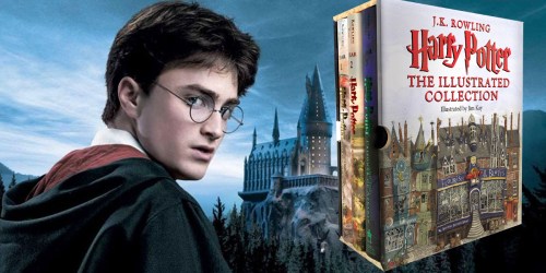 Harry Potter: The Illustrated Collection Hardcover Book Set Only $56.50 Shipped (Regularly $120)