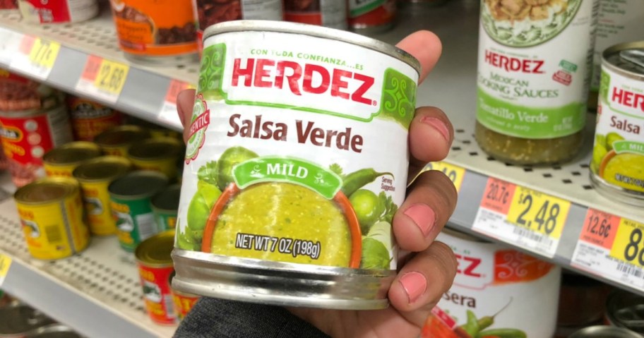 herdez salsa verde mild can in store