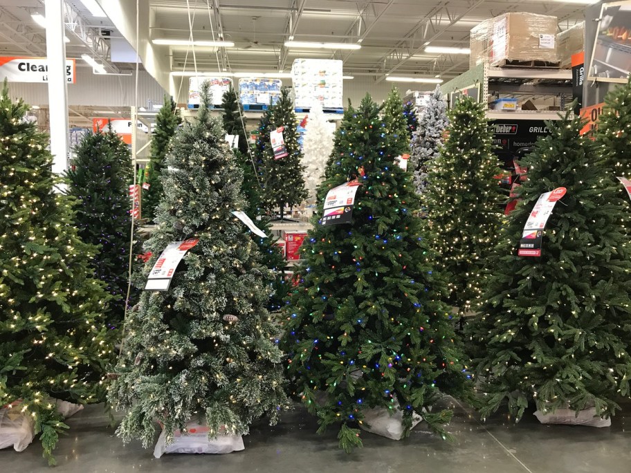 Popular Home Depot Christmas Trees from $42.99 Delivered