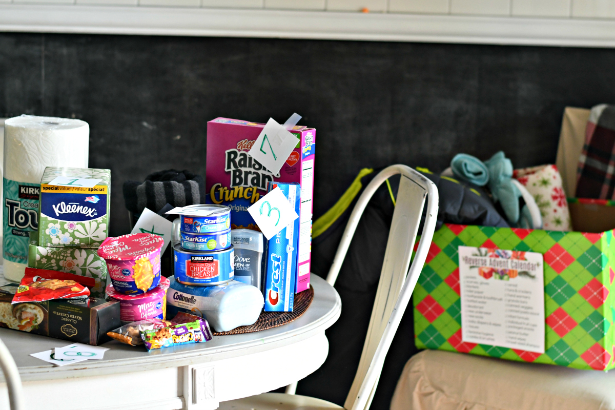 Reverse Advent Calendar Unique Way to Give Back this Holiday Season!