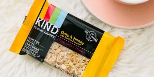 KIND Gluten Free Healthy Grains 15-Count Bars Only $6.42 (Just 43¢ Each) – Ships w/ $25 Amazon Order