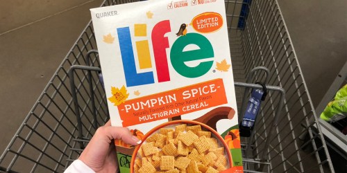 Life Pumpkin Spice Cereal Only 75¢ Per Box at Walmart (Just Use Your Phone)