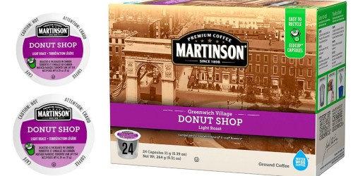 Amazon: Martinson Donut Shop 24-Count Coffee Capsules Only $5.65 Shipped (Just 24¢ Each)
